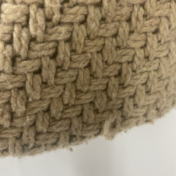 Kensie Wool blend toggle close beige tweed look jacket - Picture 10 of 16